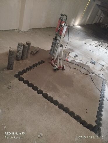 Beton işləri: Beton kəsmə beton deşmə xidməti Karot - HILTI DD 200 / 350 ilə 25 ° — 12