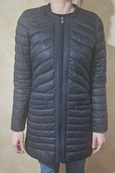 Zimske jakne: Ženska zimska garderoba – 4 komada 1) Elegantni kaput, tamnosivi - — 5