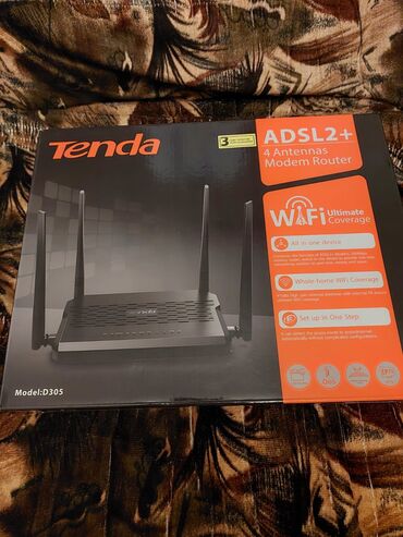 куплю модем: Satılır təzə Wifi Modem model Tenda D305. Real alıcı şəxsiyə yazsın