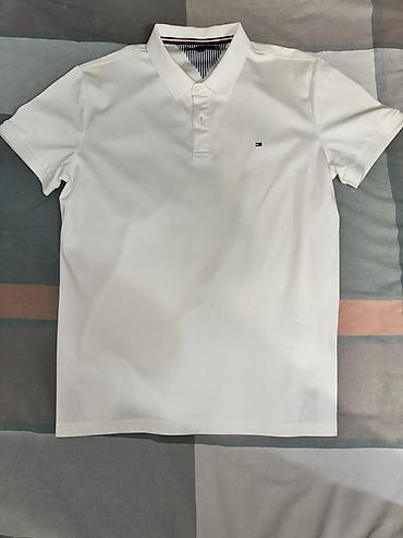 Футболки: Мужская футболка, M, Tommy Hilfiger, Новый, цвет - Белый — 1