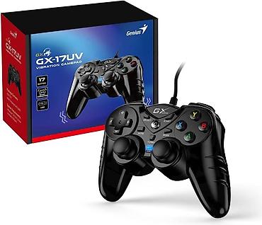 umbrella sa filterom: PS3 Gamepad MaxFire GX-17UV Genius, USB, crni NOVO U ORIGINALNOM — 1