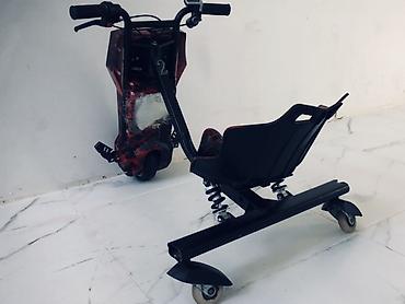 Другой электротранспорт: Электрический дрифт‑трюйсик (drift trike) с передним приводным колесом — 3