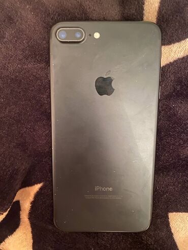 купить бэушный iphone 7: IPhone 7 Plus, Б/у, 256 ГБ, Черный, Чехол, 95 %