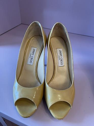 tufliler 2021: Jimmy Choo London qadın ayaqqabıları -Ölçü: 39 - Model: peep-toe — 1
