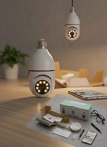 wi fi modem: Wi‑Fi Lampalı IP Kamera – E27 patronda işləyən ağıllı müşahidə — 1