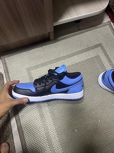 aj1: Мужские кроссовки, 40, Air Jordan, Новый, цвет - Голубой, Платная доставка, Самовывоз — 6