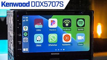 apple carplay: Monitor Kenwood 350 AZN DDX5707S 450 AZN DMX7018BTS DSP SƏS Prosessor — 1