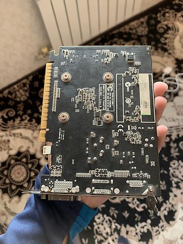 Комплектующие для ПК: Видеокарта для ПК, Б/у, ZOTAC, GeForce GT, 4 ГБ — 1
