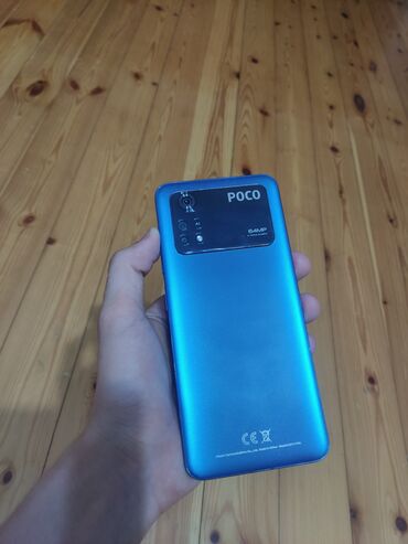 Poco: Poco M4 Pro, 256 GB, rəng - Göy, Sensor, Barmaq izi, Face ID