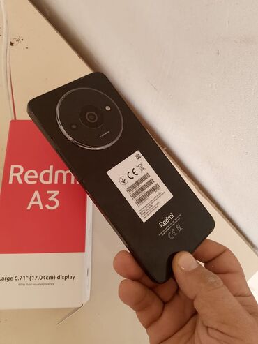 telefon işlənmiş: Xiaomi A3, 4 GB, цвет - Черный, 
 Гарантия, С документами