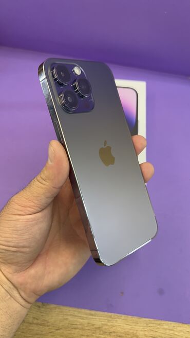 Apple iPhone: IPhone 14 Pro Max, Б/у, 256 ГБ, Коробка, 84 % — 2