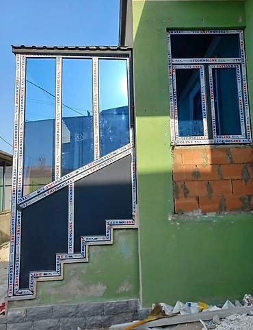 Plastik qapılar: PVC qapı və pəncərə sistemi - Material: yüksək keyfiyyətli PVC profil — 6