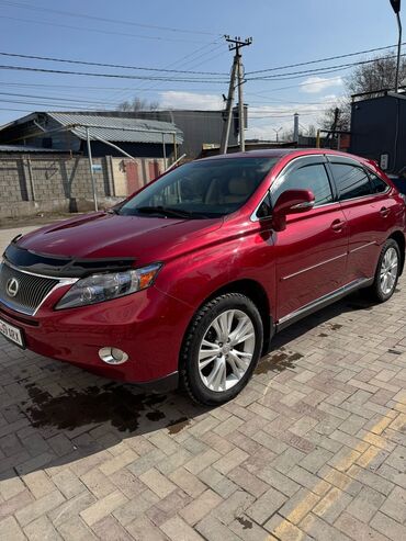 Lexus: Lexus RX: 2010 г., 3.5 л, Вариатор, Гибрид, Кроссовер