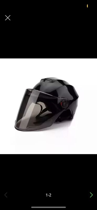 горнолыжный шлем: Продам шлем противоударный черный цвет не пользовался новый