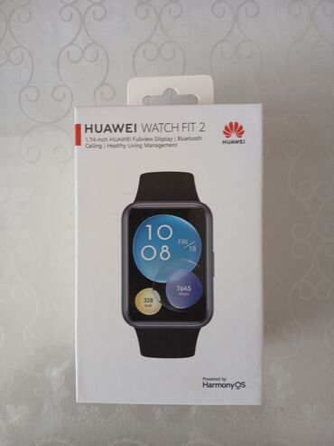 huawei watch fit qiymeti: Б/у, Смарт часы, Huawei, Сенсорный экран, цвет - Черный