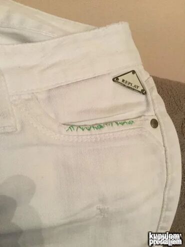 Farmerke: Original Replay farmerice 33 / 28 100% cotton Polustruk 44cm — 12