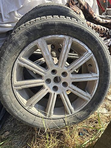 5 110: Колеса в сборе 255 / 50 / R 20, Зимняя шипованная, Б/у, Комплект, Внедорожные (АТ/МТ), Литые, отверстий - 5 — 8
