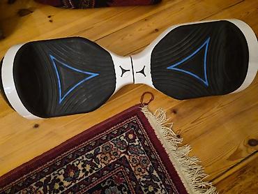 Электротранспорт: Özünü tarazlayan elektrikli skuter (hoverboard) - Korpus: ağ rəngdə — 2