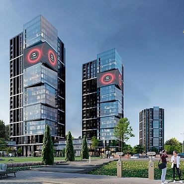royal estate: 3 комнаты, 100 м², Элитка, 12 этаж, ПСО (под самоотделку) — 2