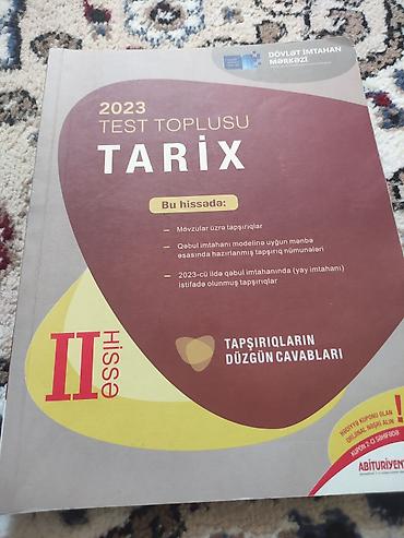 dim informatika pdf 2024: Məhsul: “2023 Test Toplusu – Tarix (II hissə)”, Dövlət İmtahan Mərkəzi — 1