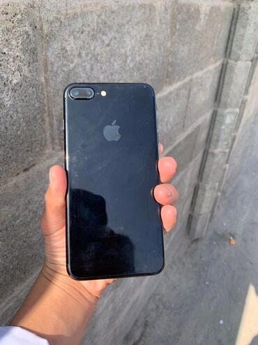 купить 8 плюс айфон бу: IPhone 7 Plus, Колдонулган, 128 ГБ, Кара, 75 %
