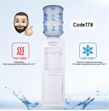 su quyusu: Dispenser Döşəməüstü, Su soyutma ilə, Yeni