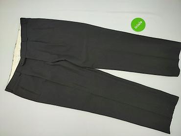 second hand item: Spodnie garniturowe męskie, rozmiar 2XL — 2