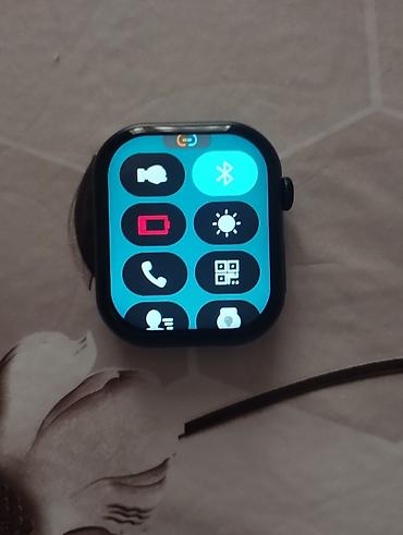 apple watch adapter: İşlənmiş, Smart saat, Apple, Sensor ekran, rəng - Qara — 9