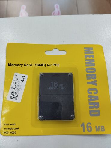 PS2 & PS1 (Sony PlayStation 2 & 1): Ps2ucun memory card playstation2. ucun. yadas karti 16m. 8mb