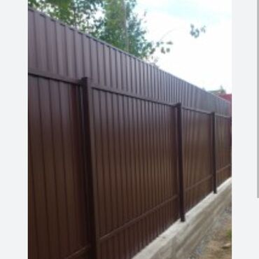 Профлисты для заборов: Забор из профнастила заборы из профнастила забор из гитер сетки — 7