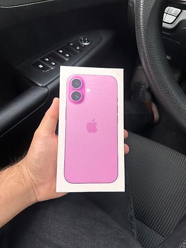 orjinal iphone adapter: IPhone 16, 128 GB, Çəhrayı, Face ID — 2
