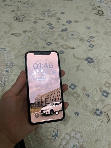 экрана телефона: IPhone Xs, Б/у, 256 ГБ, Черный, 100 %