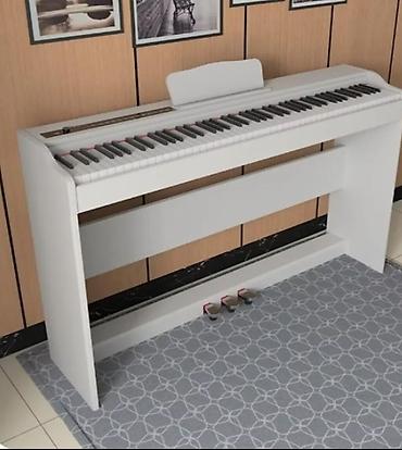 нота: Цифровое пианино Blanch BL-58822 белого цвета, выполненное в — 2