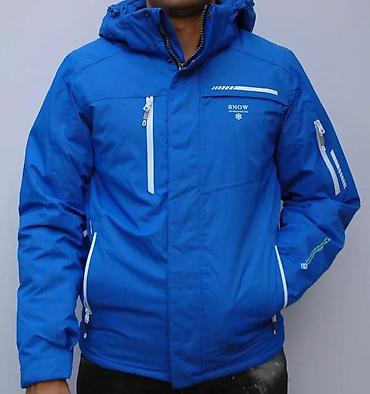 Odeća za skijanje: Muška zimska/ski jakna – plava - Toplotno izolovana podstava sa — 12