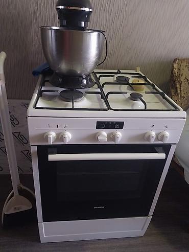tok peçleri: Siemens qaz plitəsi və elektrik sobası (stolüstü 4 göz + aşağıda soba) — 1