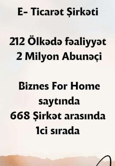 Marketoloqlar: Marketoloq tələb olunur, Natamam iş günü, İstənilən yaş, Təcrübəsiz