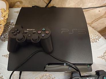 PS3 (Sony PlayStation 3): Sony PlayStation 3 (PS3) Slim oyun konsolu 29 oyun və məhşur oyunlar — 1