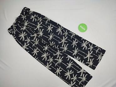 czarne cargo pull and bear: Sinsay, Spodnie materiałowe damskie, rozmiar S — 3