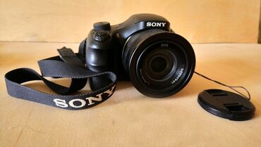 фотоаппарат с видеокамерой: Фотоаппарат Sony Cyber Shot hx 350, с 50-х оптическим зумом. Состояние
