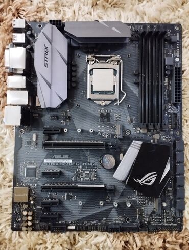 запчасть ноутбук asus: Материнская плата, Asus, LGA1151, ATX