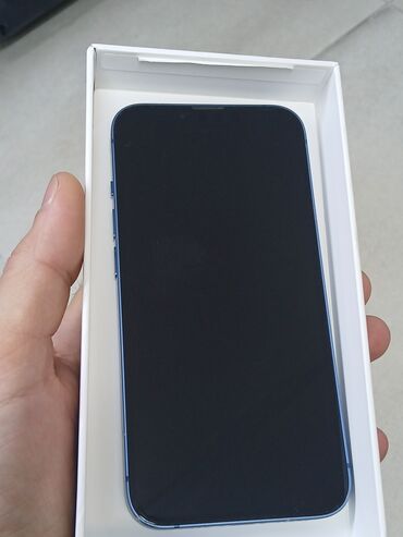 Apple iPhone: IPhone 13, 256 GB, Göy, Simsiz şarj, Face ID, Sənədlərlə — 7
