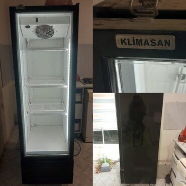 Xəmir yoğuran aparatlar: Vitrin soyuducu satilir 450azn. İslekdir. Unvan razin Nigaz
