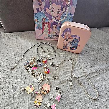 Setovi nakita: Novo Set pandora k- pop 2200 din . Set sadrži: 35 raznih — 7