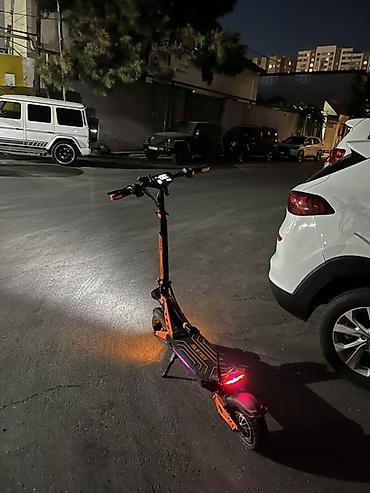 samokat baki: Elektrik skuter – güclü, iri təkərli, şəhər və kənar yollar üçün - — 2