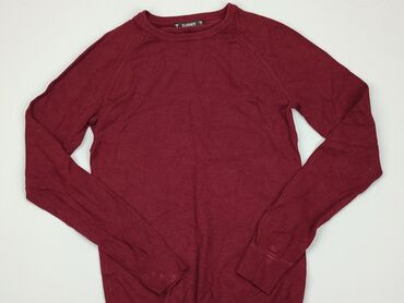bluzki bordowa: Sweter, S, stan - Zadowalający