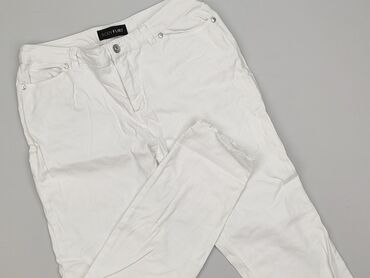 stradivarius woskowane spodnie z wysokim stanem: Bodyflirt, Jeansy damskie, rozmiar M