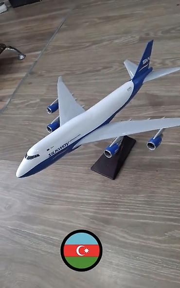 oyunca: Azerbaijan Airlines (AZAL) sərnişin təyyarəsinin maketi 28 sm 100 AZN — 6