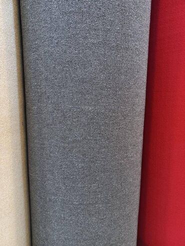 ikinci el moydadir: Boz rəngli toxuma parça rulosu - Material: sıx toxunmuş, incə