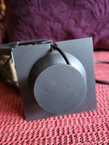 Ostali kućni dekor: Svecnjak nov fenjer. metal,staklo. Nemacki. Stalak — 11