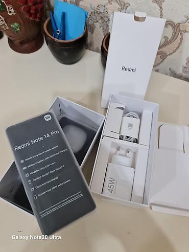 xiaomi 16 pro: Xiaomi 14 Pro, 256 GB, rəng - Qara, 
 Sensor, Barmaq izi, Simsiz şarj — 3